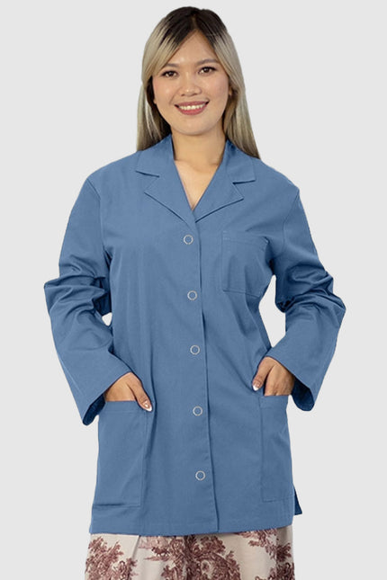 Panda Uniform Women's Snap Front Lab Coat