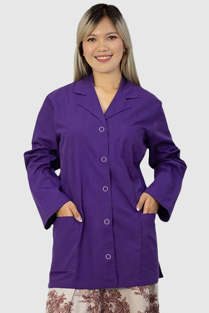 Panda Uniform Women's Snap Front Lab Coat