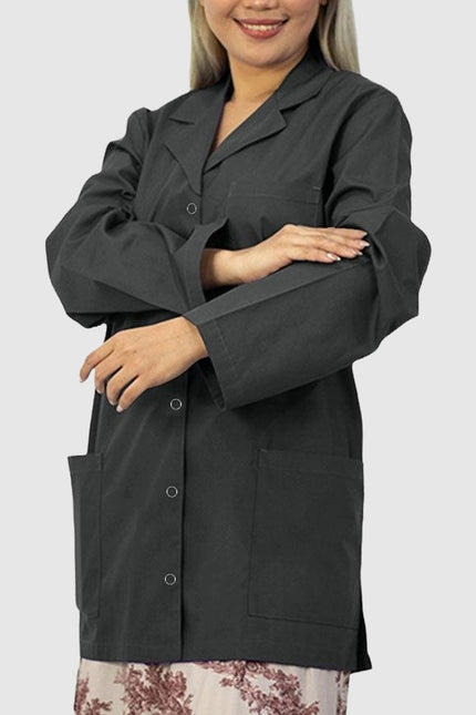 Panda Uniform Women's Snap Front Lab Coat