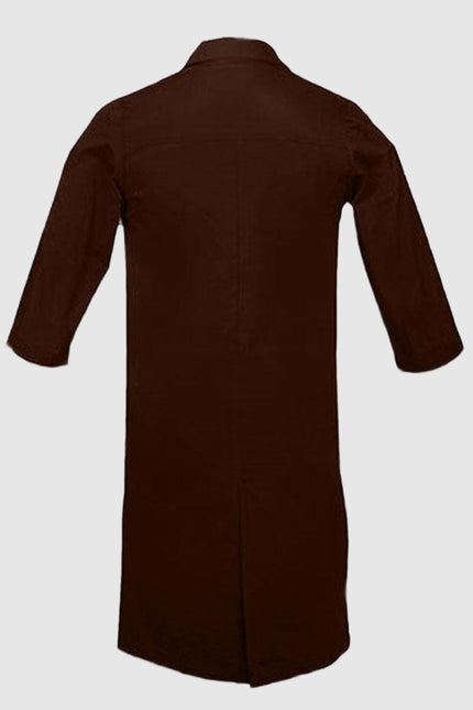 Panda Uniform Unisex Snap Front 40 Inch Lab coat