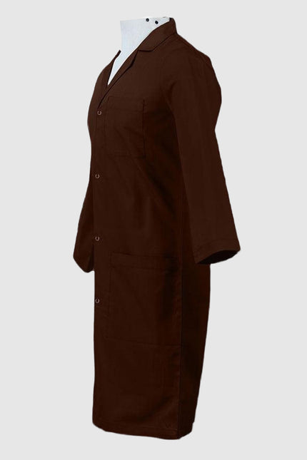 Panda Uniform Unisex Snap Front 40 Inch Lab coat