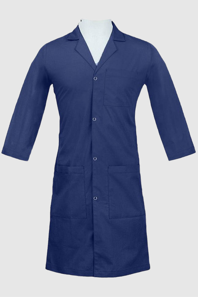 Panda Uniform Unisex Snap Front 40 Inch Lab coat