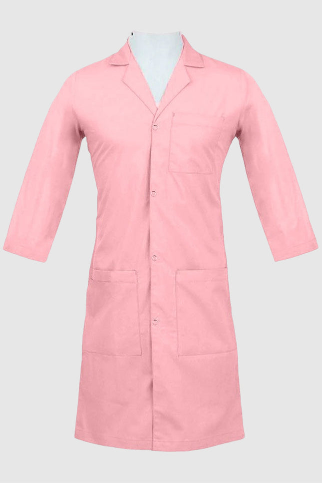 Panda Uniform Unisex Snap Front 40 Inch Lab coat