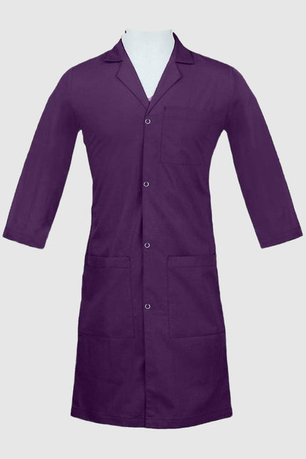 Panda Uniform Unisex Snap Front 40 Inch Lab coat