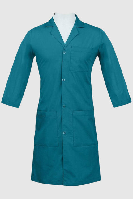 Panda Uniform Unisex Snap Front 40 Inch Lab coat