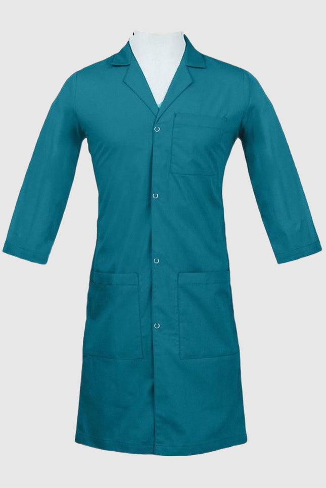 Panda Uniform Unisex Snap Front 40 Inch Lab coat