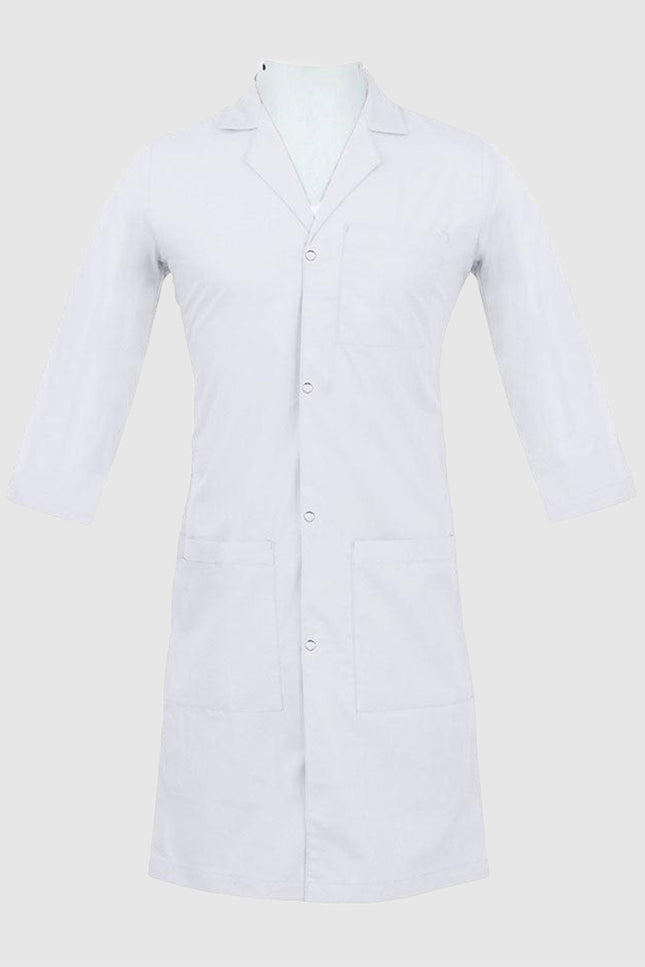 Panda Uniform Unisex Snap Front 40 Inch Lab coat