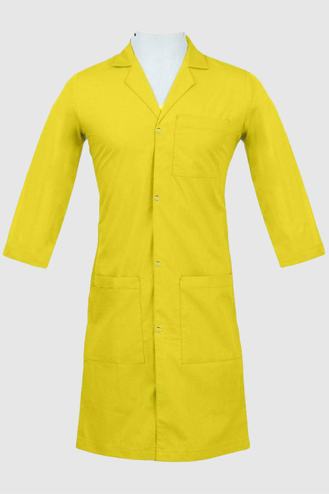 Panda Uniform Unisex Snap Front 40 Inch Lab coat