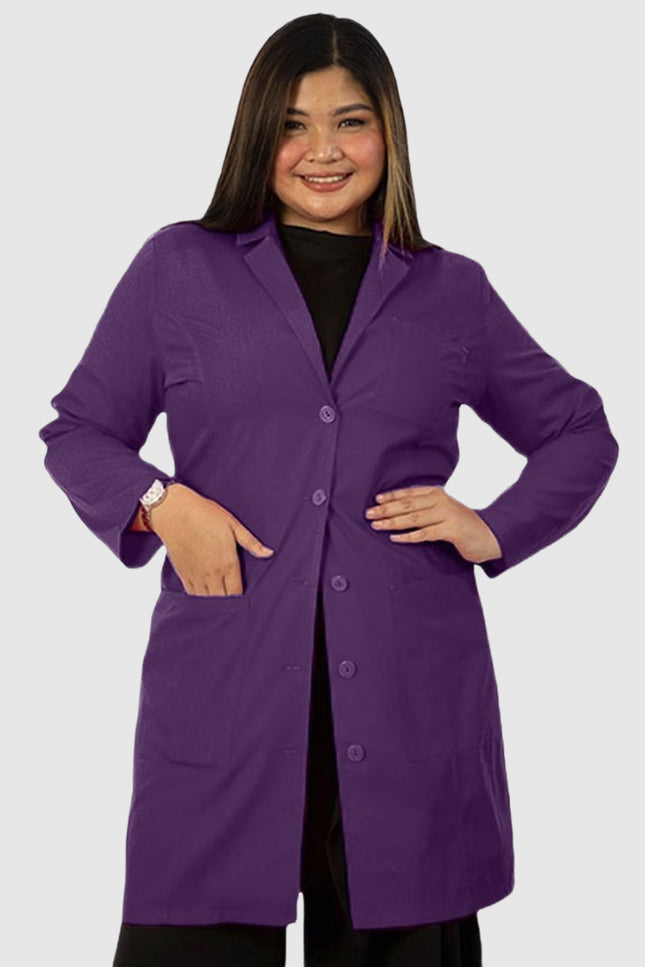 Panda Uniform Women's 37 Inch length Consultation Lab Coat