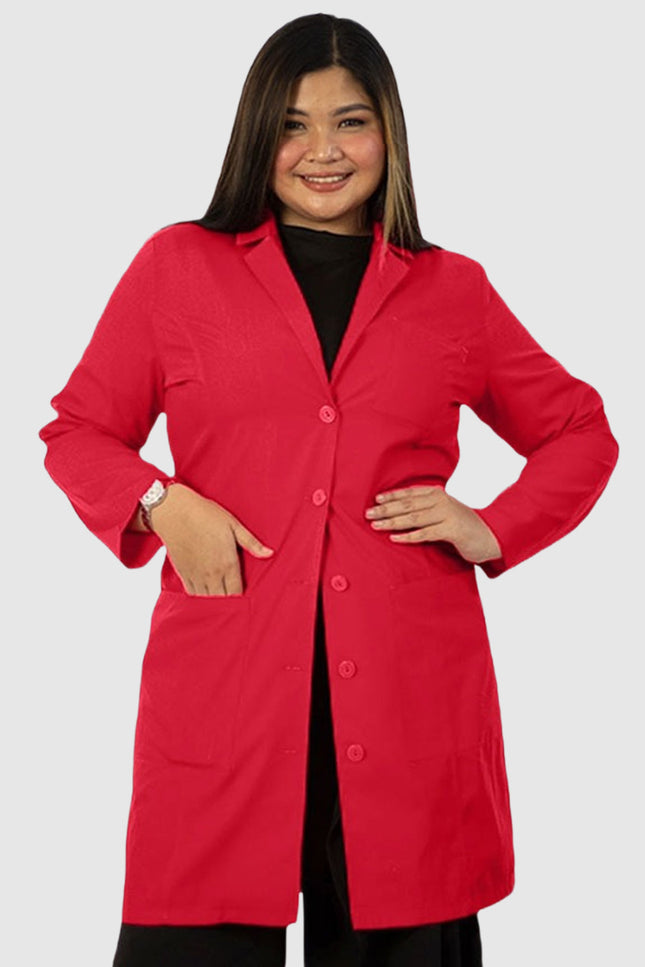 Panda Uniform Women's 37 Inch length Consultation Lab Coat