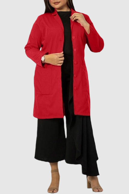 Panda Uniform Women's length Consultation Lab Coat