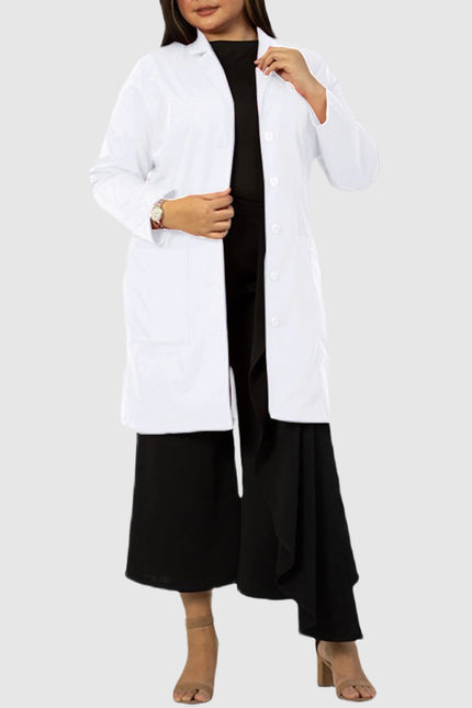 Panda Uniform Women's length Consultation Lab Coat
