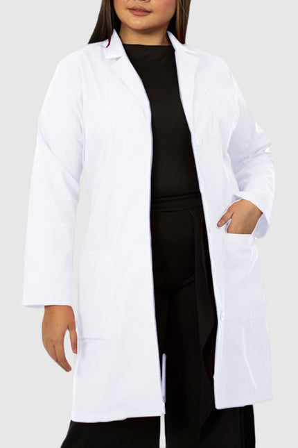 Panda Uniform Women's length Consultation Lab Coat