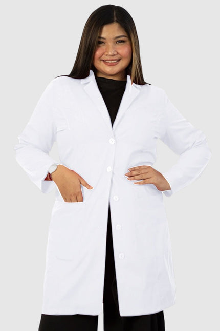 Panda Uniform Women's length Consultation Lab Coat