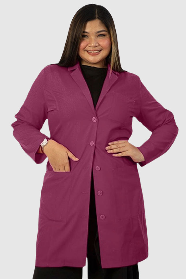 Panda Uniform Women's 37 Inch length Consultation Lab Coat