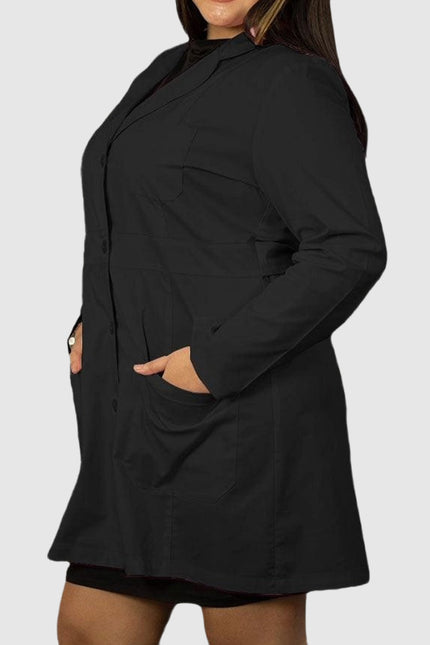 Panda Uniform Custom Women 34 Inch Medical Consultation Lab Coat