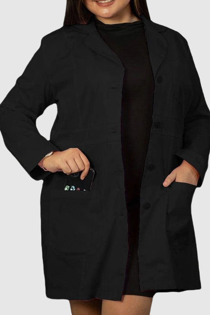 Panda Uniform Custom Women 34 Inch Medical Consultation Lab Coat