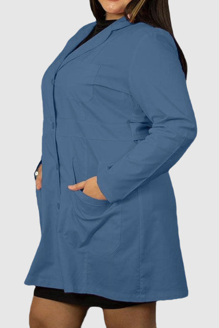 Panda Uniform Custom Women 34 Inch Medical Consultation Lab Coat