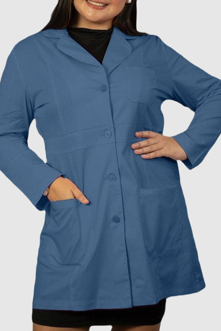 Panda Uniform Custom Women 34 Inch Medical Consultation Lab Coat