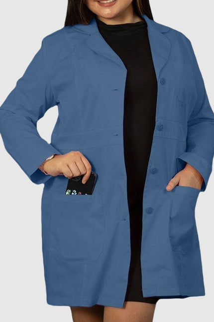 Panda Uniform Custom Women 34 Inch Medical Consultation Lab Coat