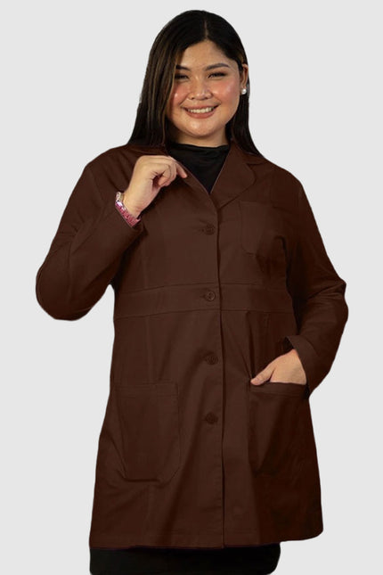 Panda Uniform Custom Women 34 Inch Medical Consultation Lab Coat