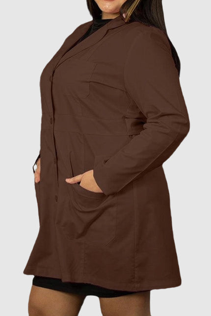 Panda Uniform Custom Women 34 Inch Medical Consultation Lab Coat