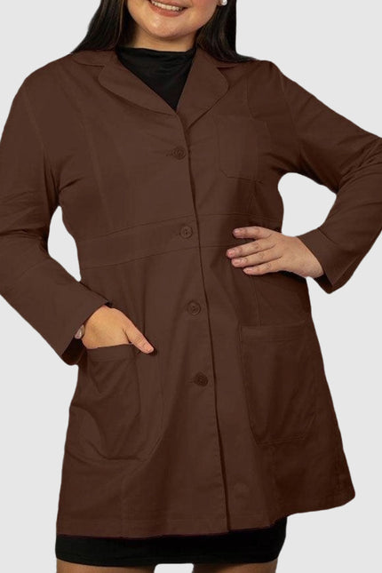 Panda Uniform Custom Women 34 Inch Medical Consultation Lab Coat