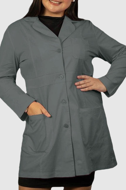 Panda Uniform Custom Women 34 Inch Medical Consultation Lab Coat