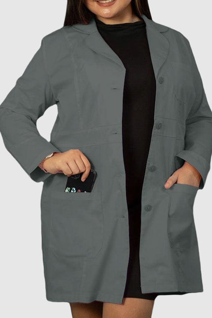 Panda Uniform Custom Women 34 Inch Medical Consultation Lab Coat