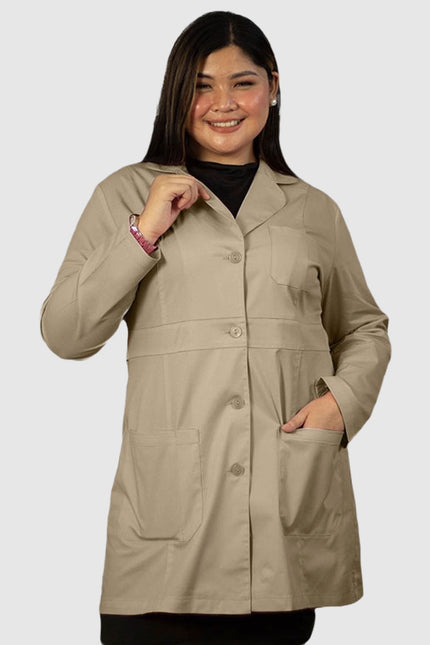 Panda Uniform Custom Women 34 Inch Medical Consultation Lab Coat