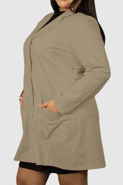 Panda Uniform Custom Women 34 Inch Medical Consultation Lab Coat