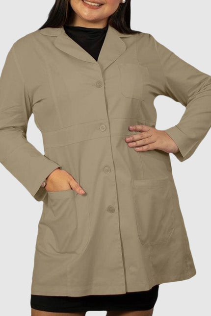 Panda Uniform Custom Women 34 Inch Medical Consultation Lab Coat