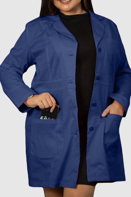 Panda Uniform Custom Women 34 Inch Medical Consultation Lab Coat