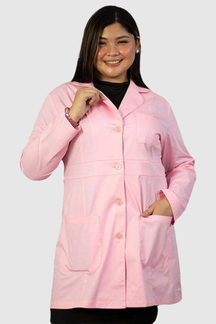 Panda Uniform Custom Women 34 Inch Medical Consultation Lab Coat