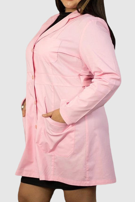 Panda Uniform Custom Women 34 Inch Medical Consultation Lab Coat