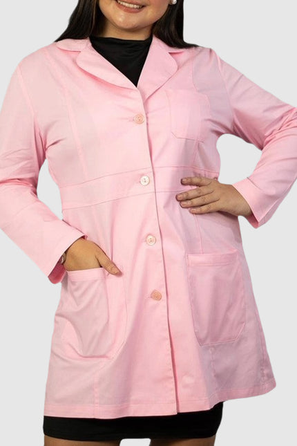 Panda Uniform Custom Women 34 Inch Medical Consultation Lab Coat