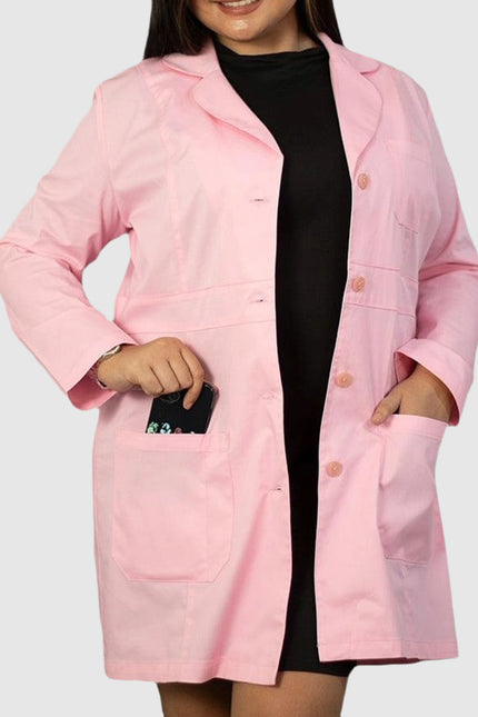 Panda Uniform Custom Women 34 Inch Medical Consultation Lab Coat