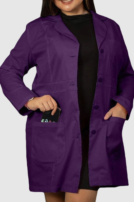 Panda Uniform Custom Women 34 Inch Medical Consultation Lab Coat