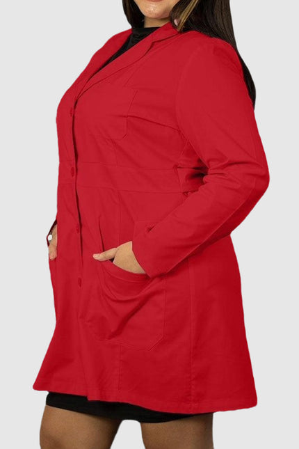 Panda Uniform Custom Women 34 Inch Medical Consultation Lab Coat