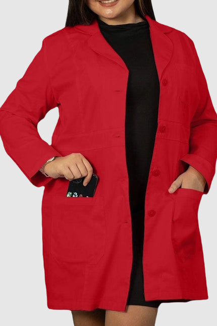 Panda Uniform Custom Women 34 Inch Medical Consultation Lab Coat