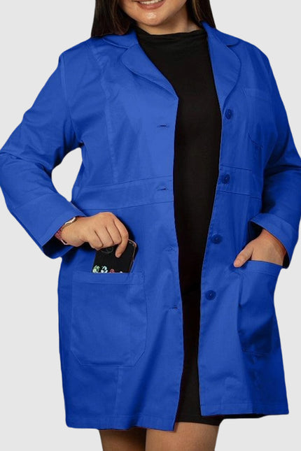 Panda Uniform Custom Women 34 Inch Medical Consultation Lab Coat