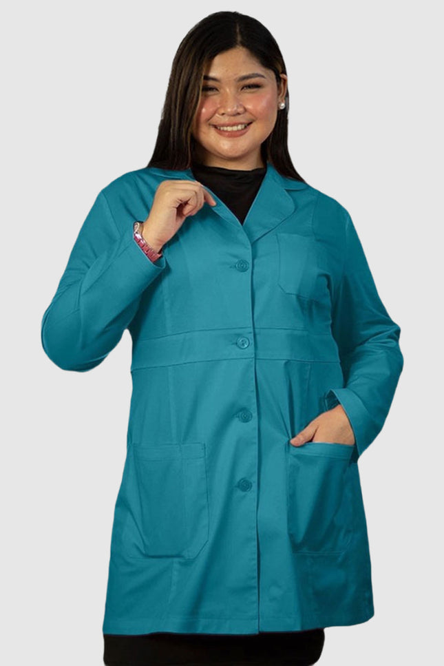 Panda Uniform Custom Women 34 Inch Medical Consultation Lab Coat