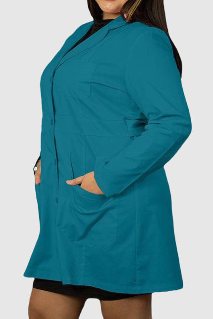 Panda Uniform Custom Women 34 Inch Medical Consultation Lab Coat