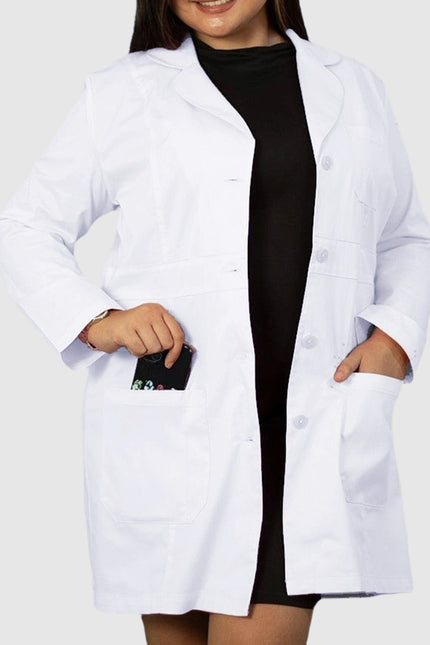 Panda Uniform Custom Women 34 Inch Medical Consultation Lab Coat