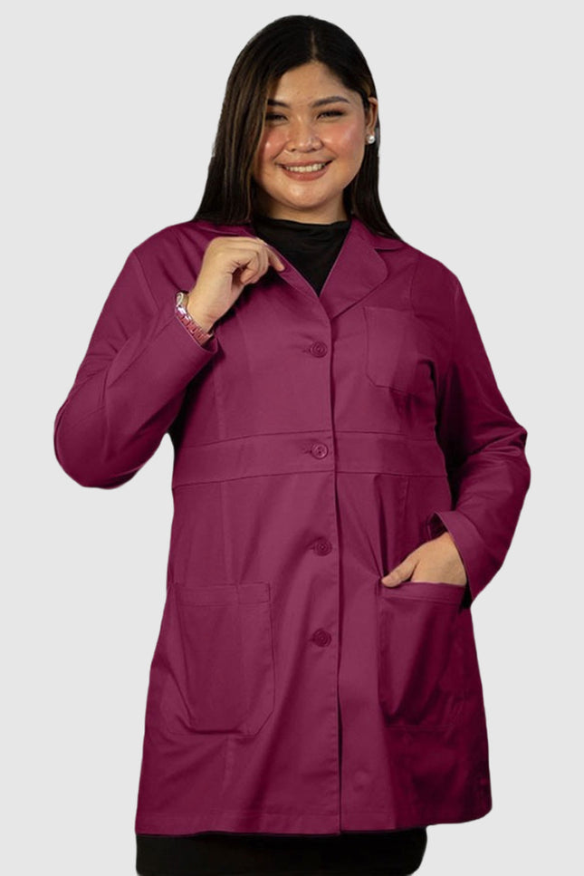 Panda Uniform Custom Women 34 Inch Medical Consultation Lab Coat