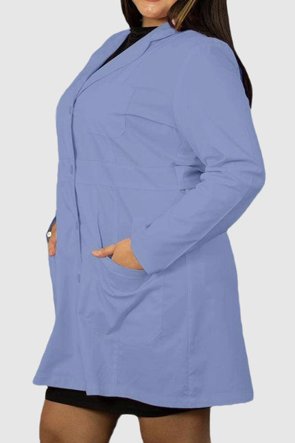 Panda Uniform Custom Women 34 Inch Medical Consultation Lab Coat