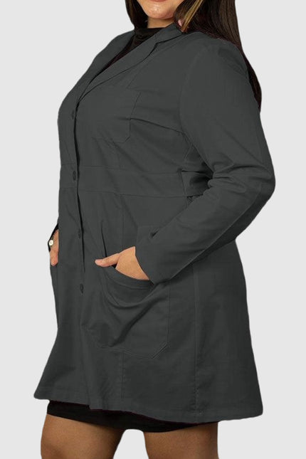 Panda Uniform Custom Women 34 Inch Medical Consultation Lab Coat