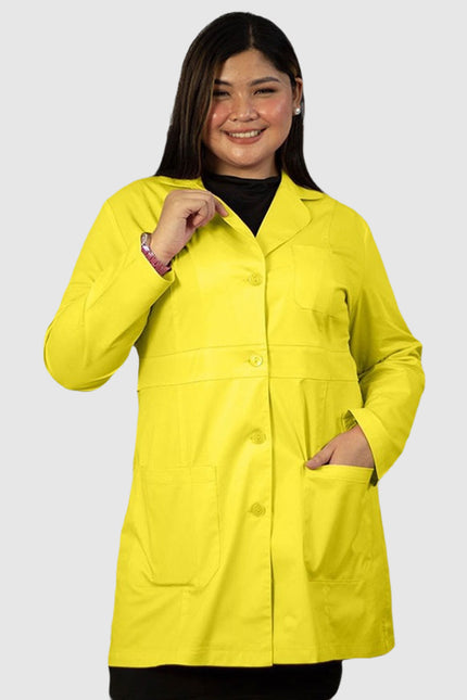 Panda Uniform Custom Women 34 Inch Medical Consultation Lab Coat