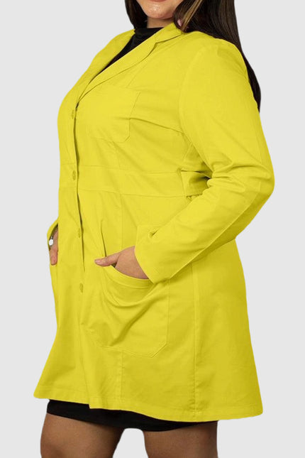 Panda Uniform Custom Women 34 Inch Medical Consultation Lab Coat