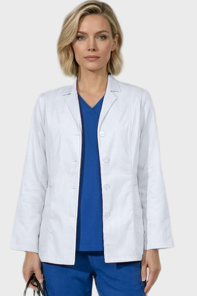 Panda Uniform Women's 30-Inch length Short Medical Lab Coat